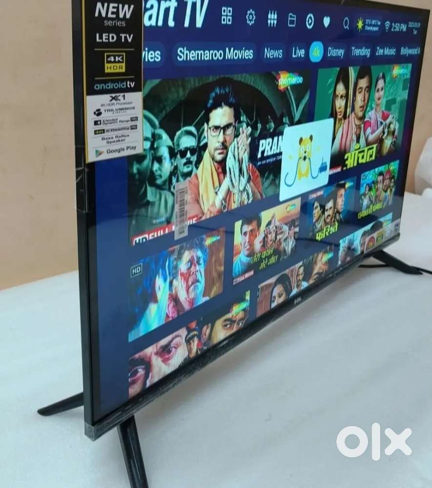 43 Google tv urgent sell under warranty 2 years warranty
