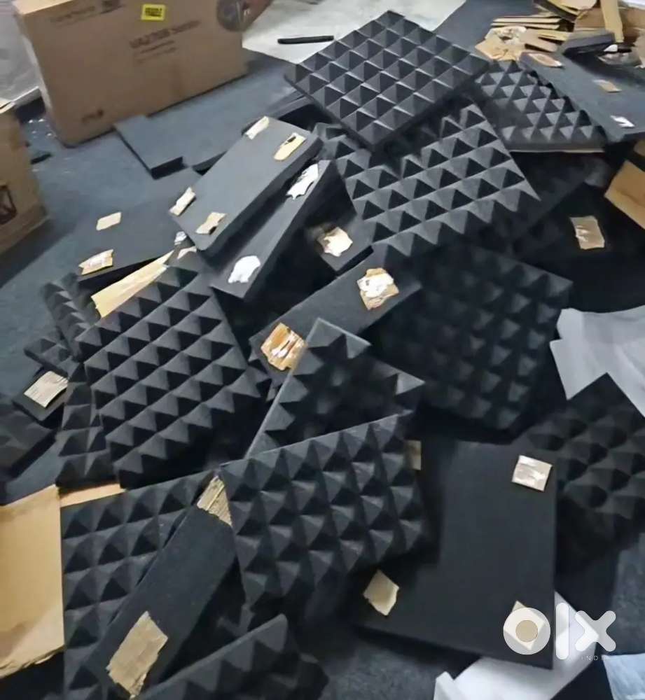 200 used acoustic foam available in half price