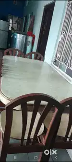 A dining table