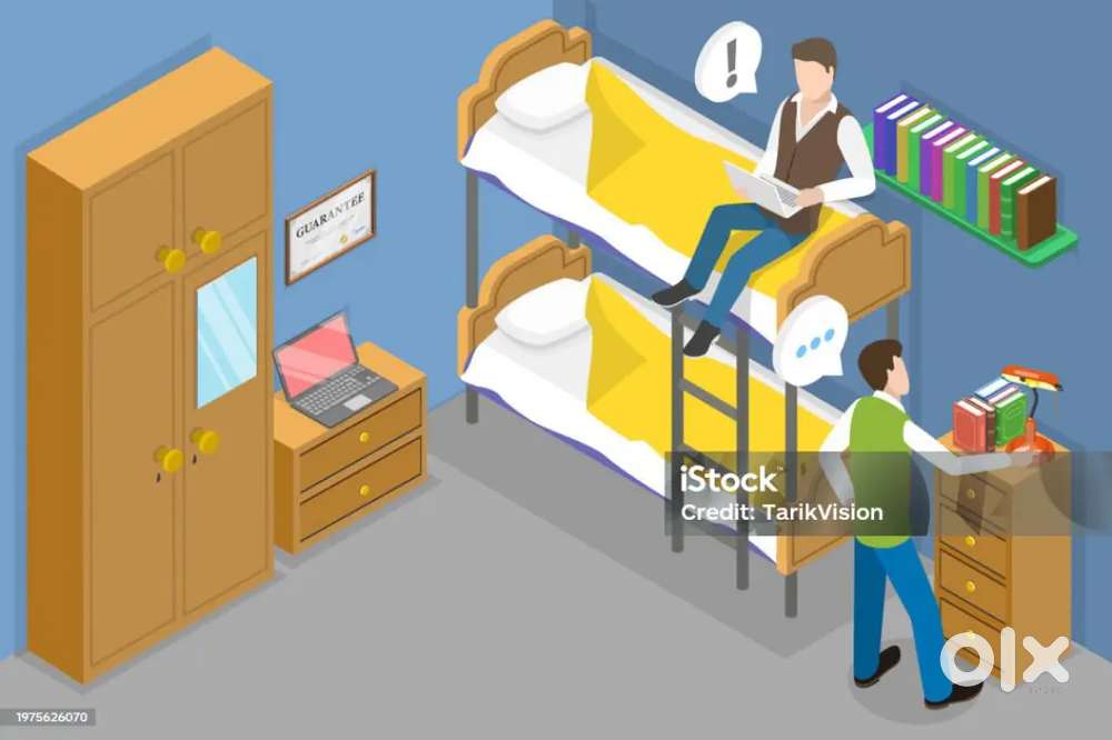 Available dormitory for boys  at Kalyan West daily basis and month