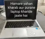 Kharab aur purane laptop