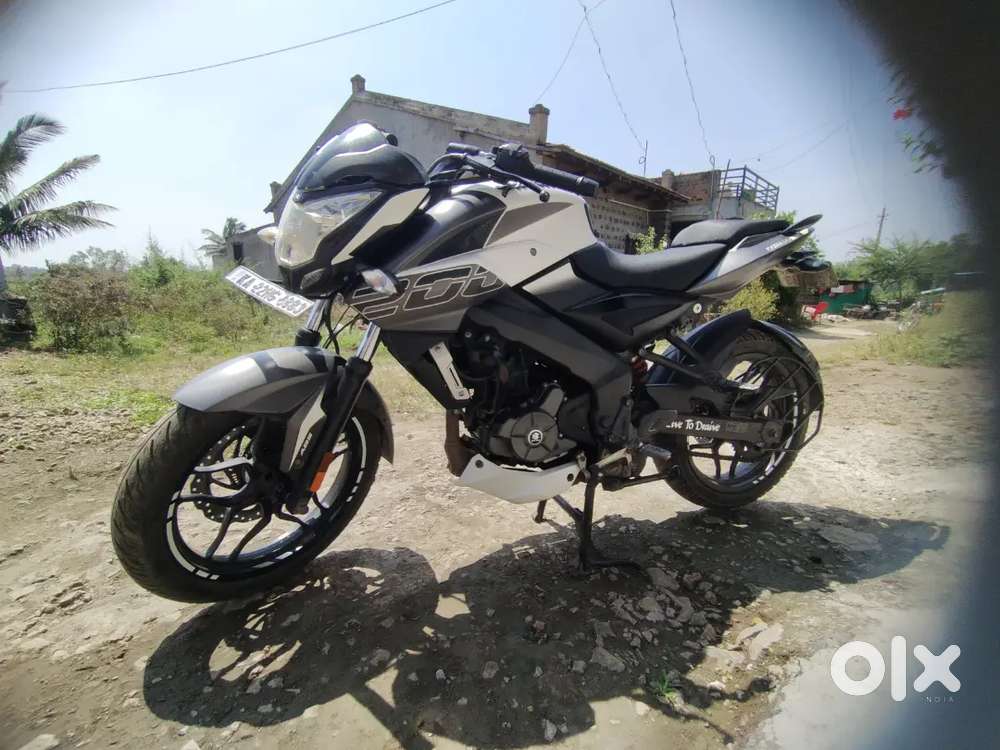 A bike is full condition