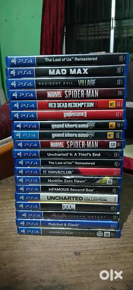 Ps4 cds condition like new