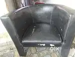 Single sofa set , Office table and full wooden table