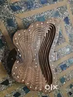 Antique wood trey with good collapsible design
