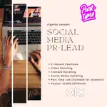Social Media Handler Part Time Job