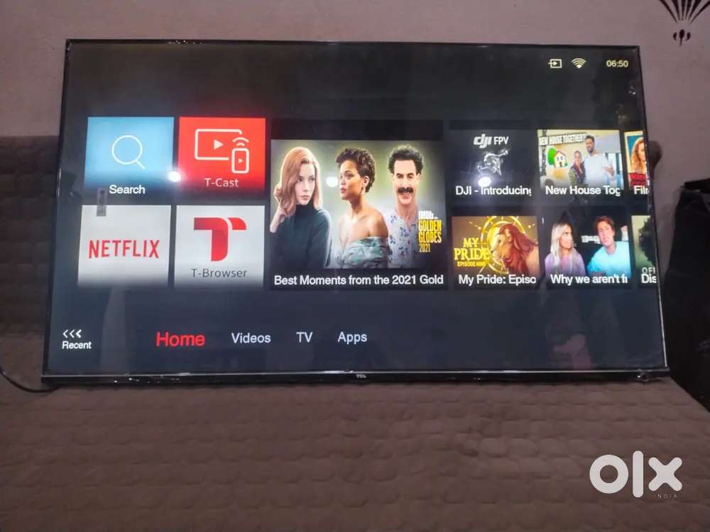 Brand new TCL 55 4k inches tv