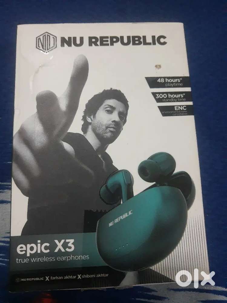 NU Republic epic X3 earphones