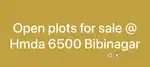 Open plots for sale Bhongir