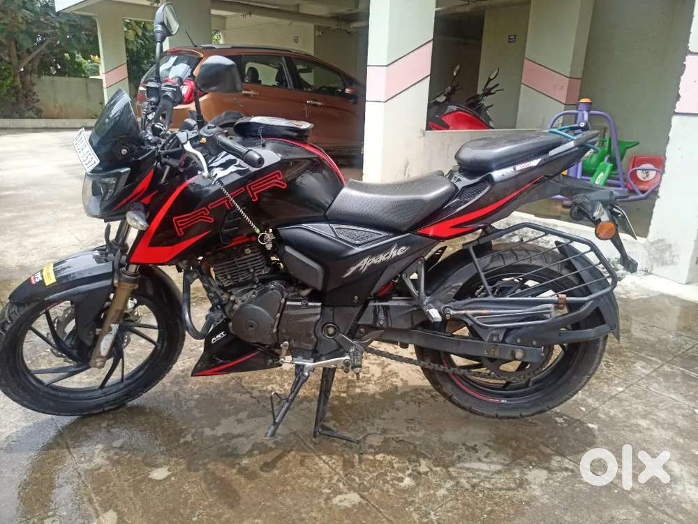 TVS Apache RTR 200 with duel channel ABS