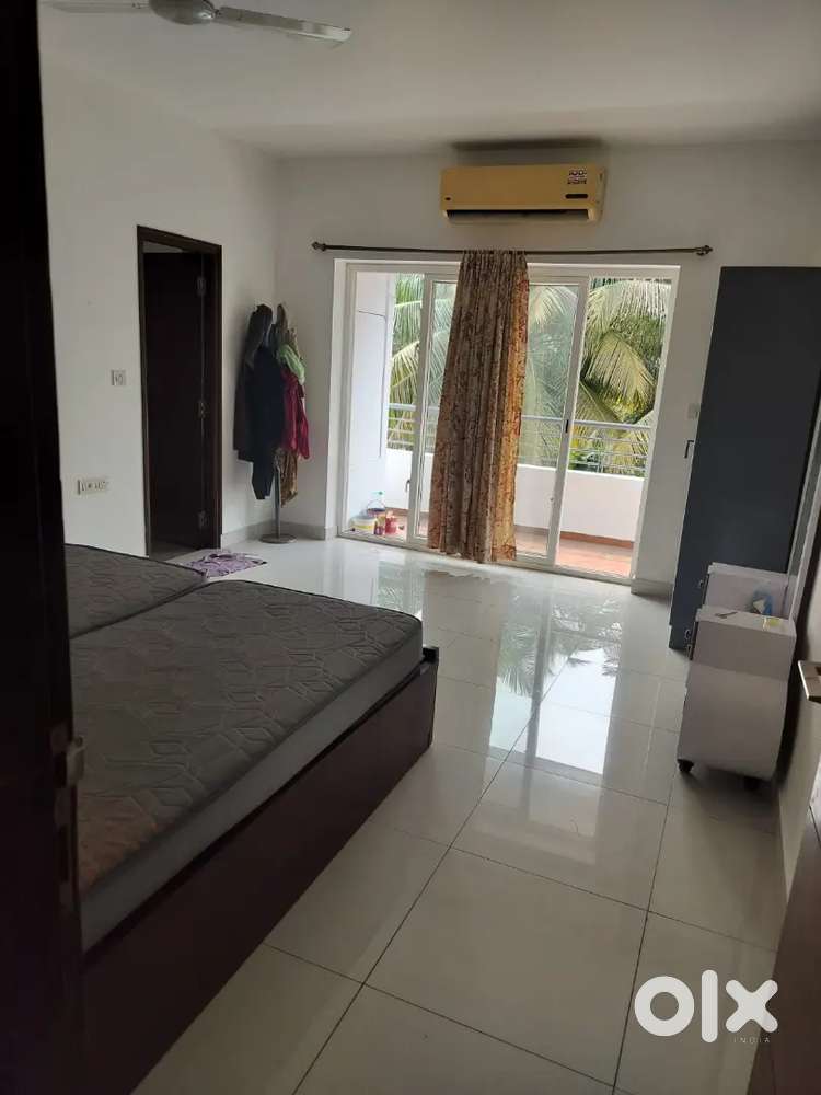 Rent 3 bhk Sami furnished flat Mannaguda junction