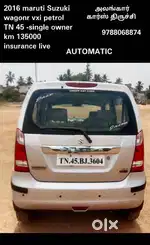 Maruti Suzuki Wagon R VXI AMT1.2, 2016, Petrol