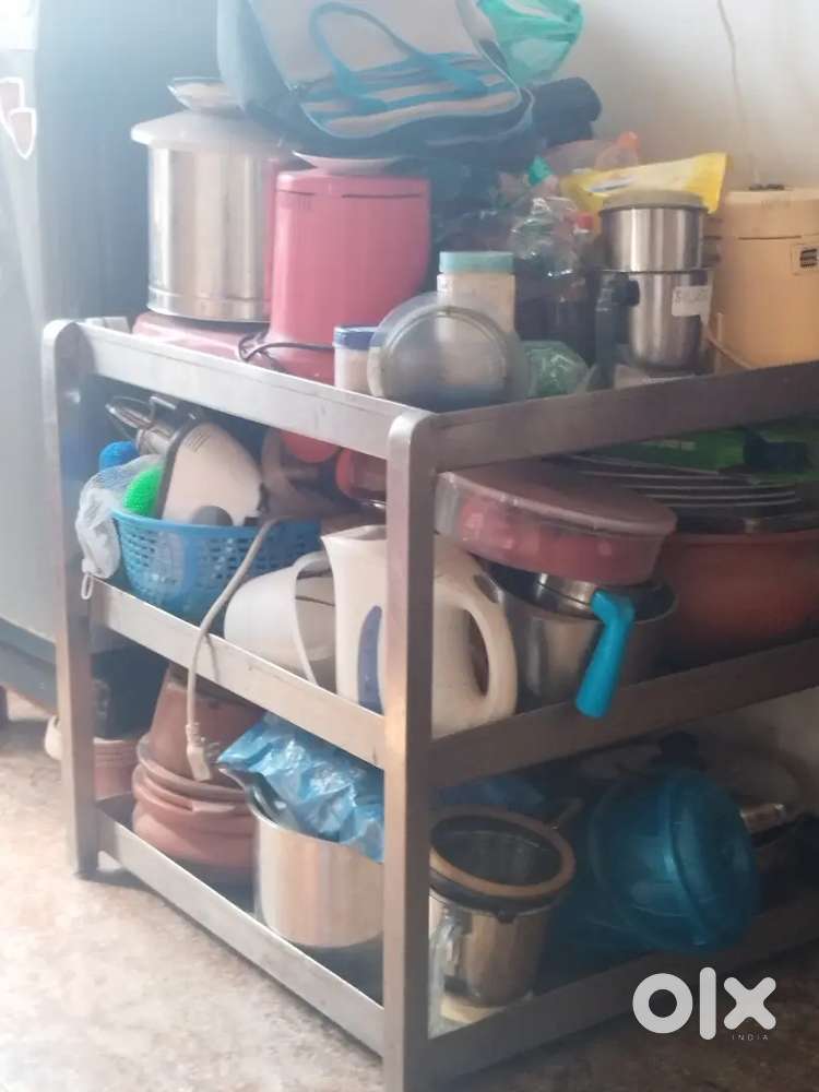 For shop steel table