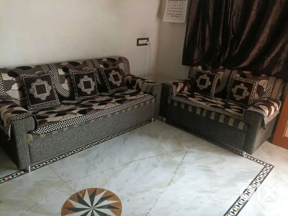 Sofa set and tv unit