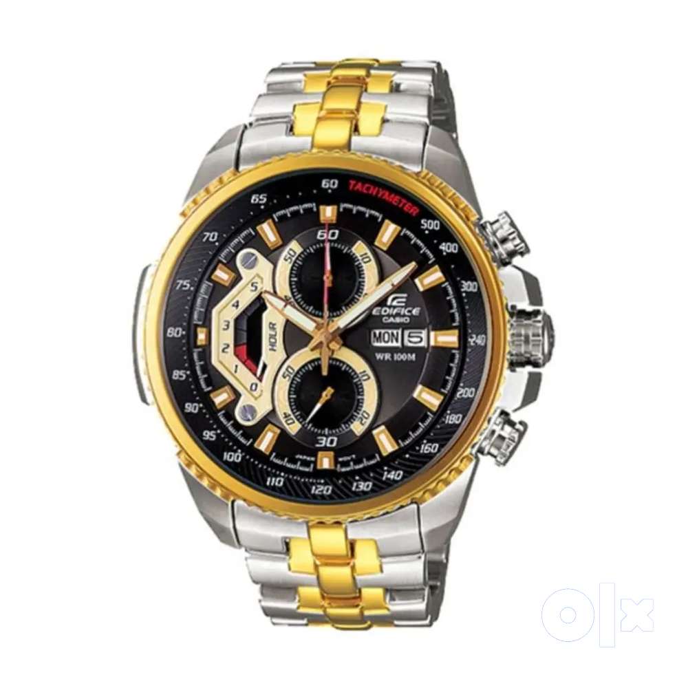 Casio Man's Watch Gold Chronograph