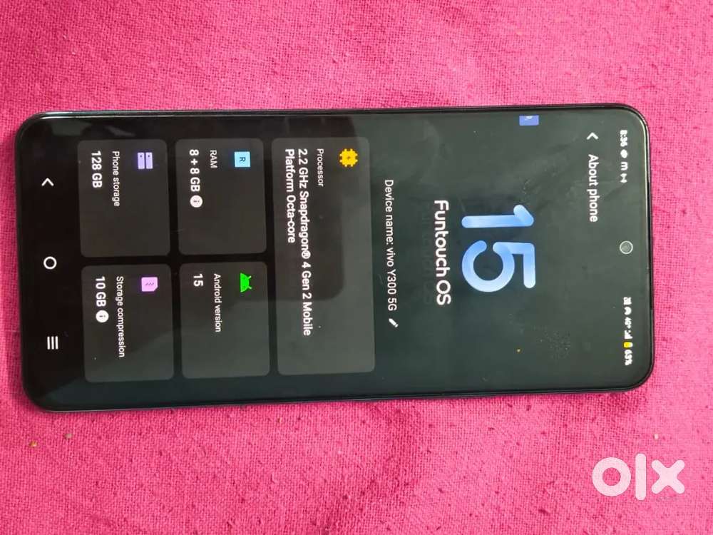 Vivo y300 good condition