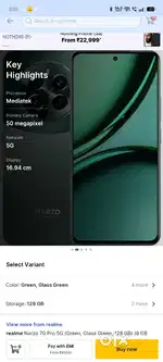 Realme norzo 70 5g
