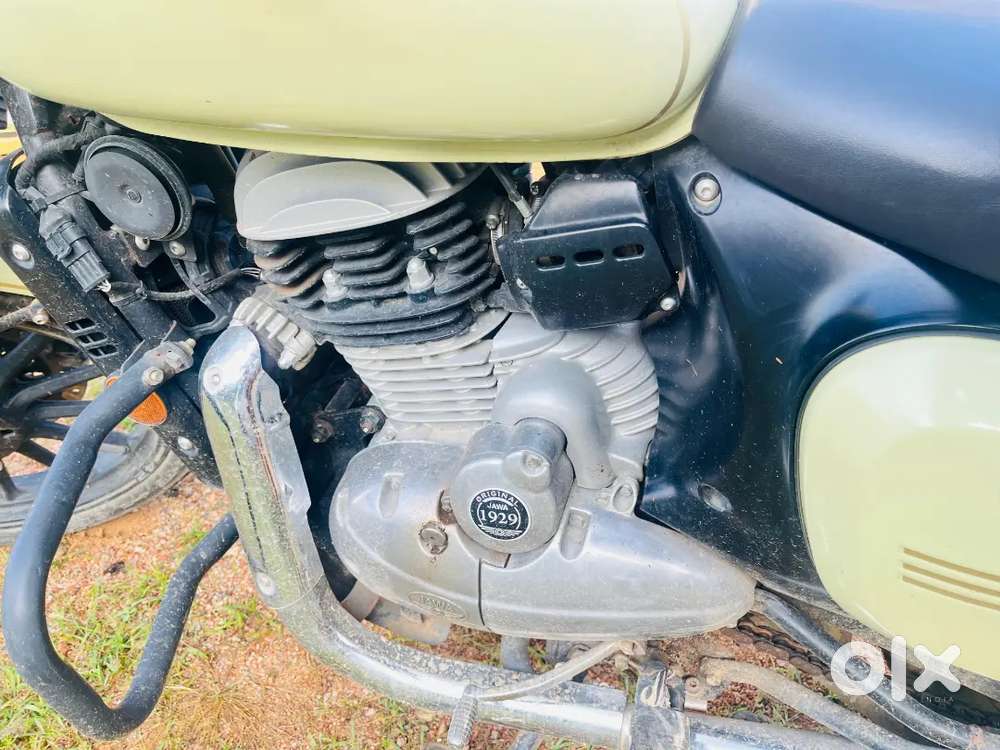 Jawa 42 dual channel abs lumos green