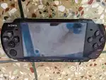 Sony PSP 3000 battery damage and display