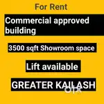 Commercial approved space greater kailash