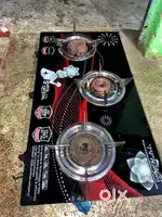 Surya Crystal 3 Burner Automatic Gas Stove