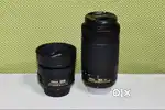 Nikon 35mm Prime & 70-300 VR Lens - Separate Price