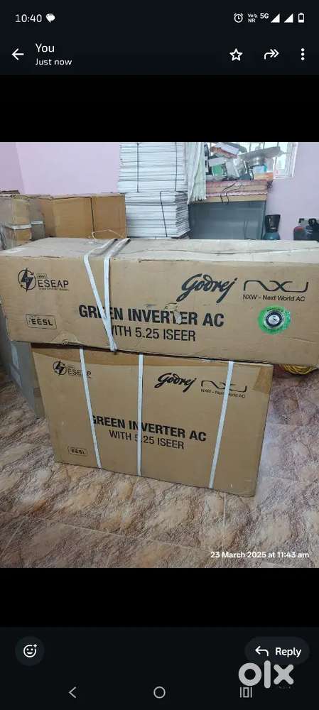 Godrej 1.5 ton 5 star rating