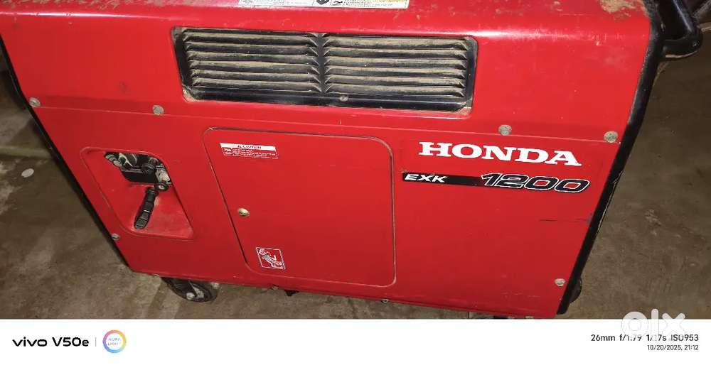 Honda EXK 2000&EXK 1200/S EXK 2000self start Both Are Good  Condition