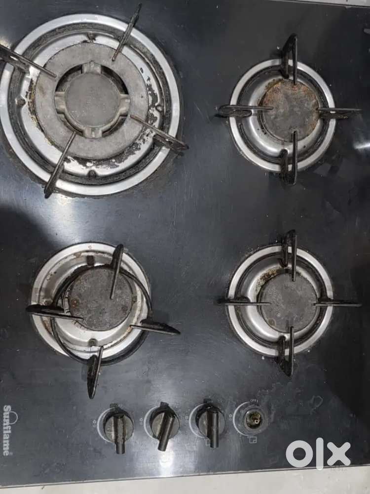 Sunflame 4 burner hob