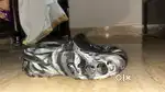 Marbled crocs , uk7