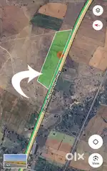 Highway facing Commercial use land