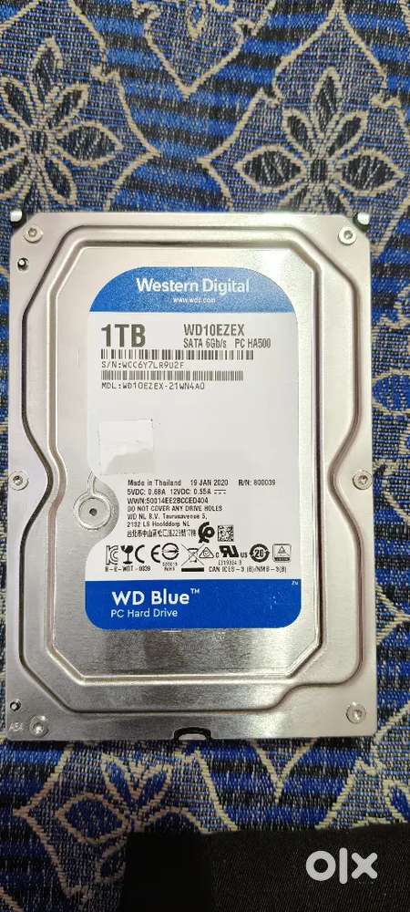 1 TB HDD 100 % Health Full Working condition