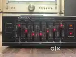 Kenwood GE-44 vintage analog stereo graphic equalizer