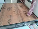 Bed and washing machine