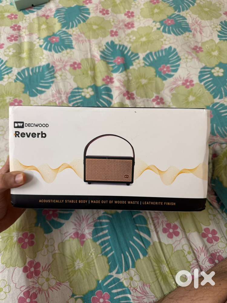 Deciwood Reverb 12W 5.0 Bluetooth Wireless Portable Wooden Speaker