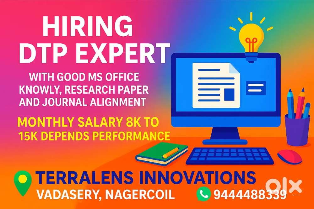 GRAPHICAL DESIGNERS AND DTP