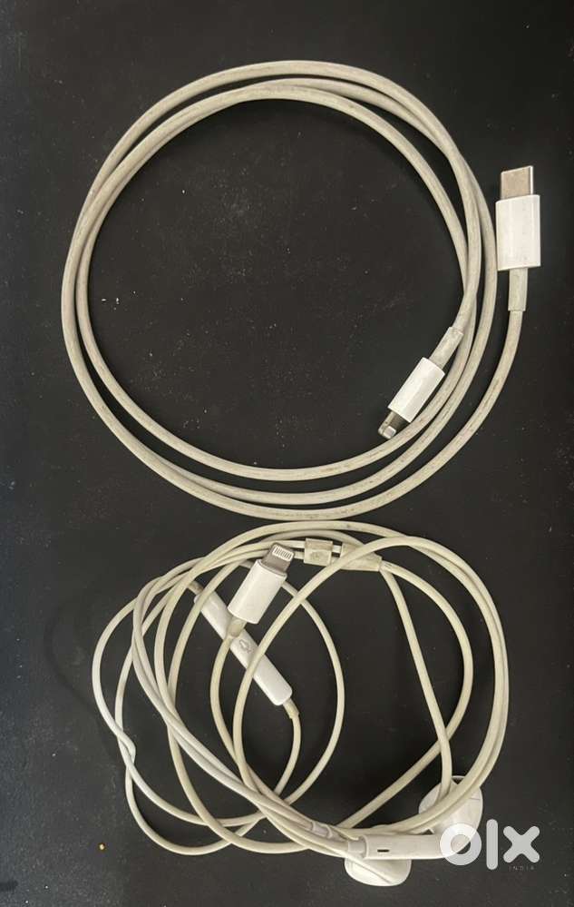 Iphone Lightning connector headset and Charging wire