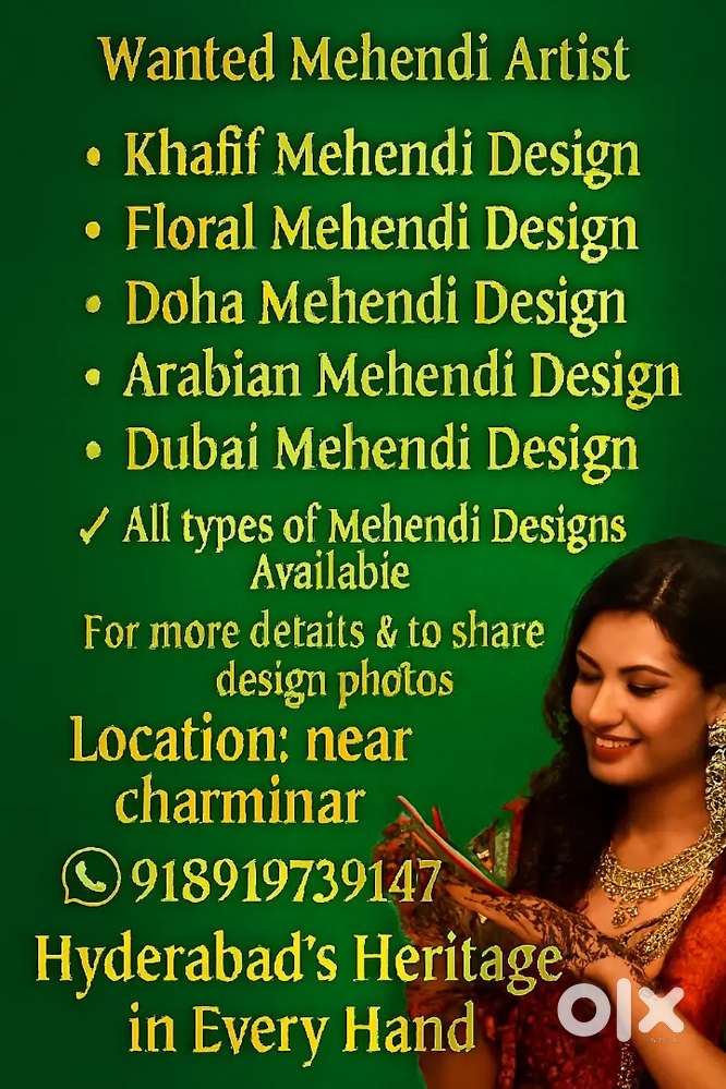 Looking for mehendi designs teacher