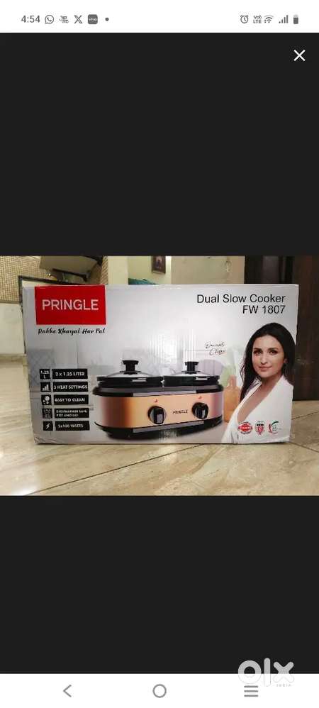 Brand new Pringle 2.5 ltr dual slow cooker for sale