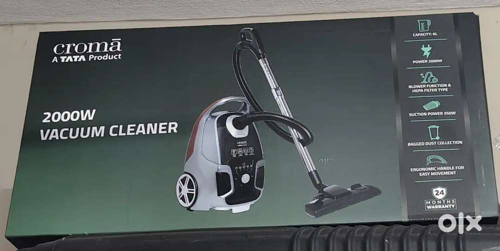 New vacuum cleaner
