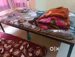 Wooden single bed with gadda