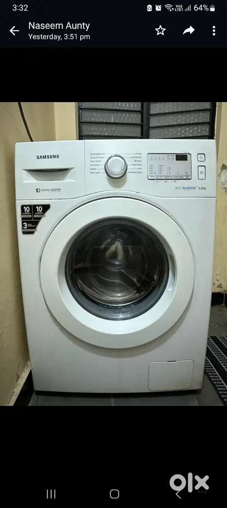Washing machine samsung