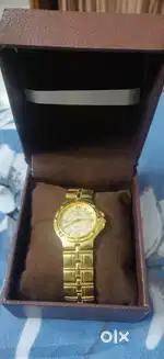 Brand New Swistar Men watch Golden