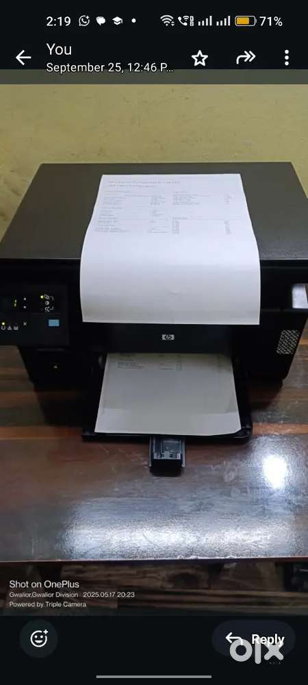 Hp m 1136 laser printer all in one