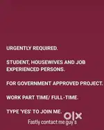 Work From Home(Part-Time)