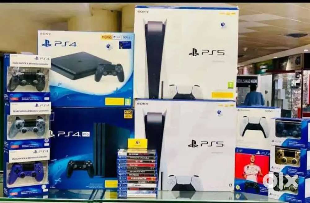 PlayStation 5 consoles with games and warranty sale offers