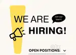 We are hiring co-ordinators and runners