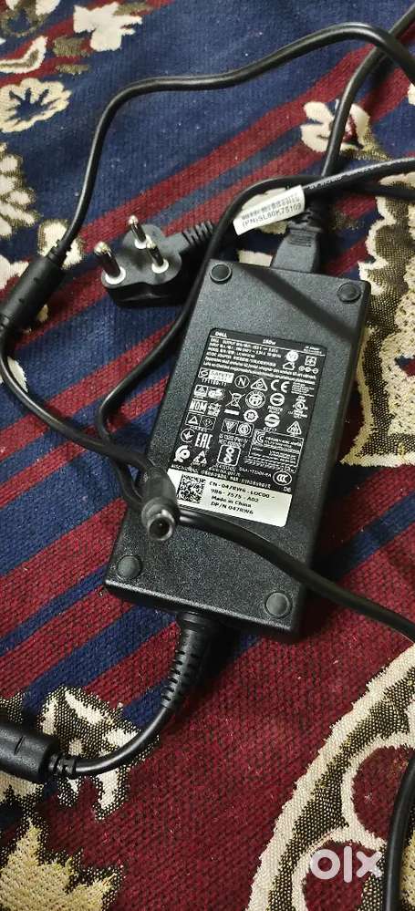 Original Dell 180w watts charger power adapter with cable good working
