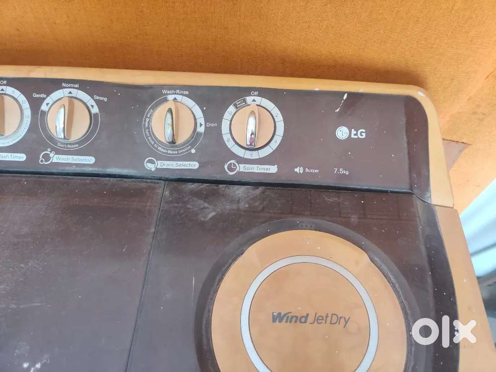 LG 7.5 kg washing machine