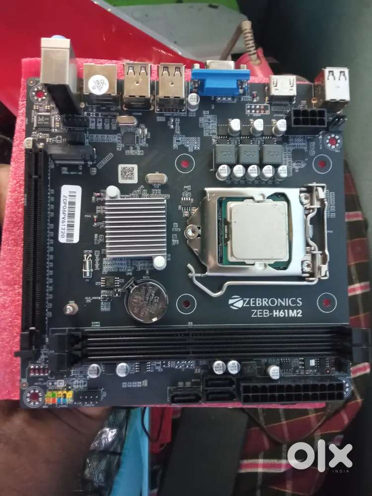 Brand new Zeb H61M2 motherboard